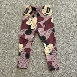 ZARA Disney Minnie Mouse Leggings